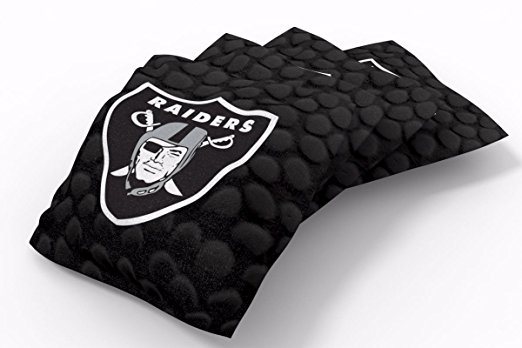 Oakland Raiders Cornhole Bags - Cornhole Building